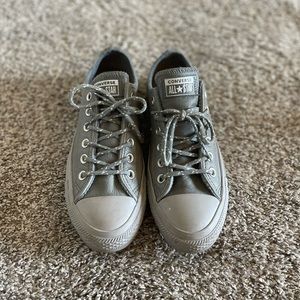 Leather Converse Low Top Sneakers